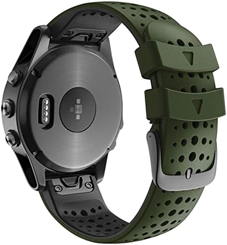 Ankang colorido Quickfit Watch Band Strap para Garmin Fenix ​​7 7x 5 5x 3 3 hr 945 Fenix ​​6 6x Relógio Silicone