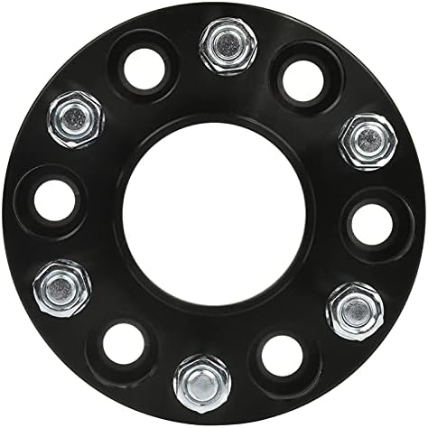 TuParts 4pcs 1,5 6 LUG Spacers de rodas hubcentric 6x5 a 6x5 kits de espaço para rodas de 6x5 6x127mm