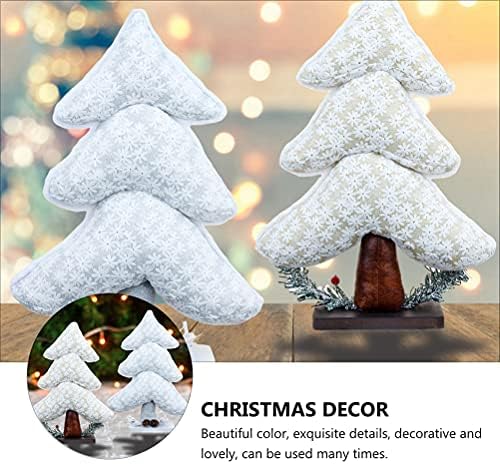 Decorações de Natal de Galpada 1pc Christmas Wooden Ploth Art Decorativo Adornamento da árvore de