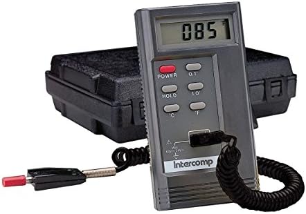 Intercomp 360012 Pyrômetro digital com sonda e caso