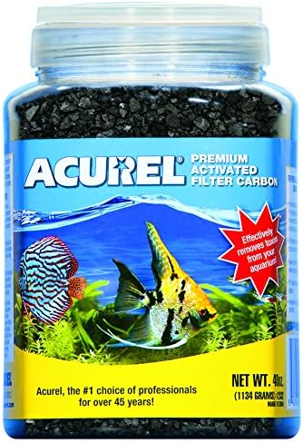 Acurel LLC Premium ativado aquário de carbono e acessório de filtro de lagoa, 90 onças