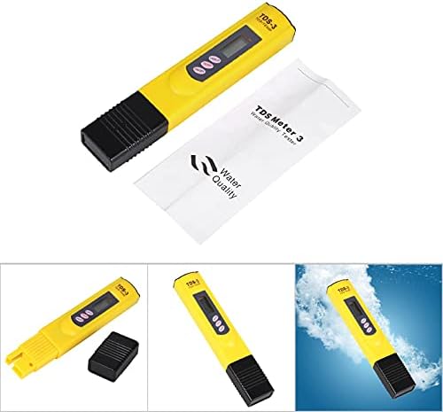 Digital LCD Water Quality Testing Pen TDS Medidor Testador 0−9999 ppm Temp portátil pH medidor