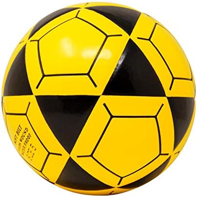 Mikasa FT5 Mestre de futebol mestre de futebol, preto/amarelo, tamanho 5