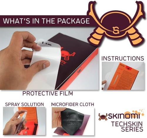Protetor de tela Skinomi Compatível com Alcatel OneTouch Pop Astro Clear Techskin TPU Anti-Bubble HD