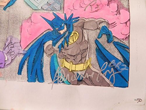 Batman Shadow of the Bat, Last Arkham Production Art assinou A. Roy com Coa Pg.57