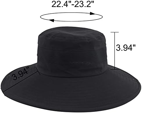 Muryobao masculino masculino Hat Summer Sun Hat Protection UV Protection for Safari Fishing Cap