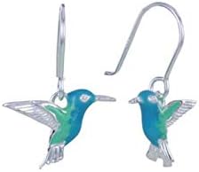 Brincos de pirulito do coração Brincos personalizados de dois tons coloridos beijinhos de pássaros fofos de pássaros