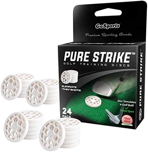 Gosports Golf Golf Pure Strike Golf Training Discs 24 Pack - Elimine fotos finas!