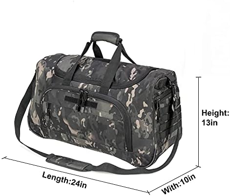 Bolsa de ginástica de mochila tática militar para homens bolsa esportiva de viagens ao ar livre mochila mochila
