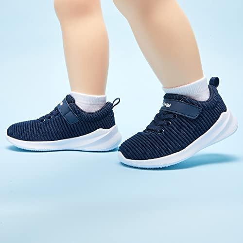 BMCityBM Toddler meninos meninas meninas tênis Kids Sapatos de caminhada sapatos de corrida atlética