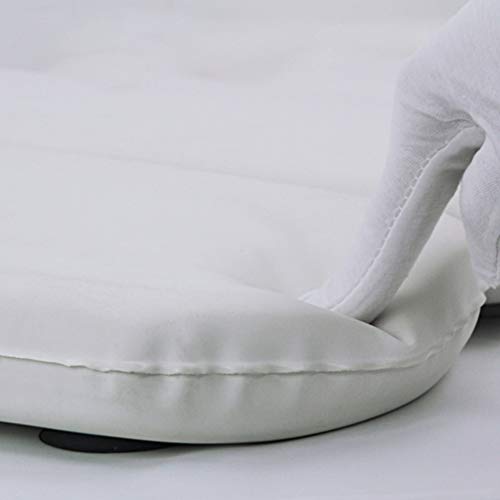 Travesseiro de banho de banho Osaladi, travesseiro de banho branco, travesseiro anti-deslizamento de banho de banho