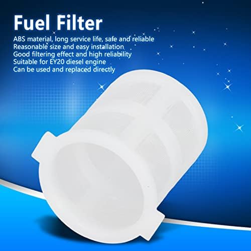 Kit de filtro de combustível de 5pcs de 5pcs, tanque de óleo ABS Substituição do filtro diesel Filtro de combustível