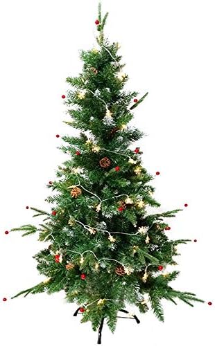 Shypt Artificial Christmas Tree Green Natal Cones uma decoração de Natal em casa com suporte de metal
