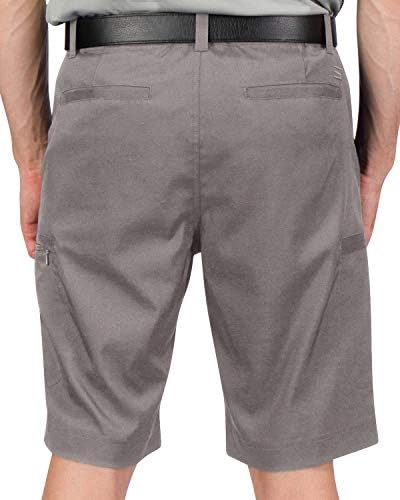 Shorts de golfe de carga para homens - ajuste seco, bolsos grandes, leves, alongamentos de umidade,
