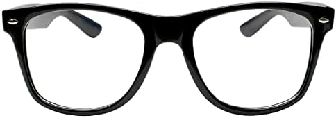 Óculos de nerd de super-heróis pretos de canguru-óculos de nerd falsos para homens e mulheres-óculos