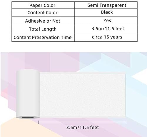Impressora M02 + papel semi -claro