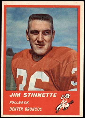 1963 Fleer 78 Jim Stinnette Denver Broncos PSA PSA 5,00 Broncos Oregon St St.