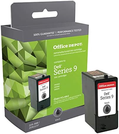 Office Depot® - Cartucho de tinta remanufaturado - Dell® MK992 / MK990 Cartucho de tinta preta remanufaturada - preto
