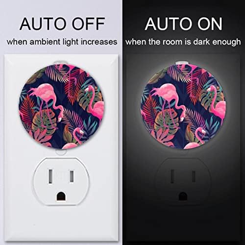 2 Pacote Plug-in Nightlight LED Night Light com Dusk-to-Dawn para o quarto de crianças, viveiro, cozinha,