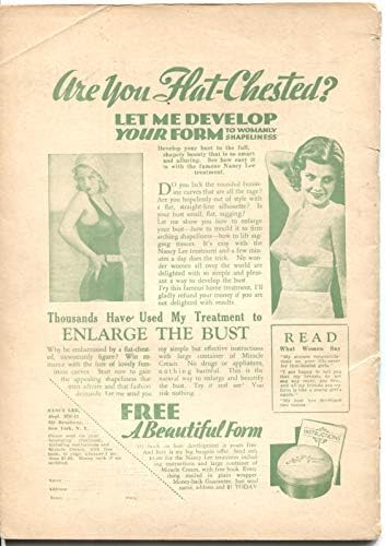 Histórias de lua de mel 1-dez de 1933 romance e amor artista-muito raro revista de celulose