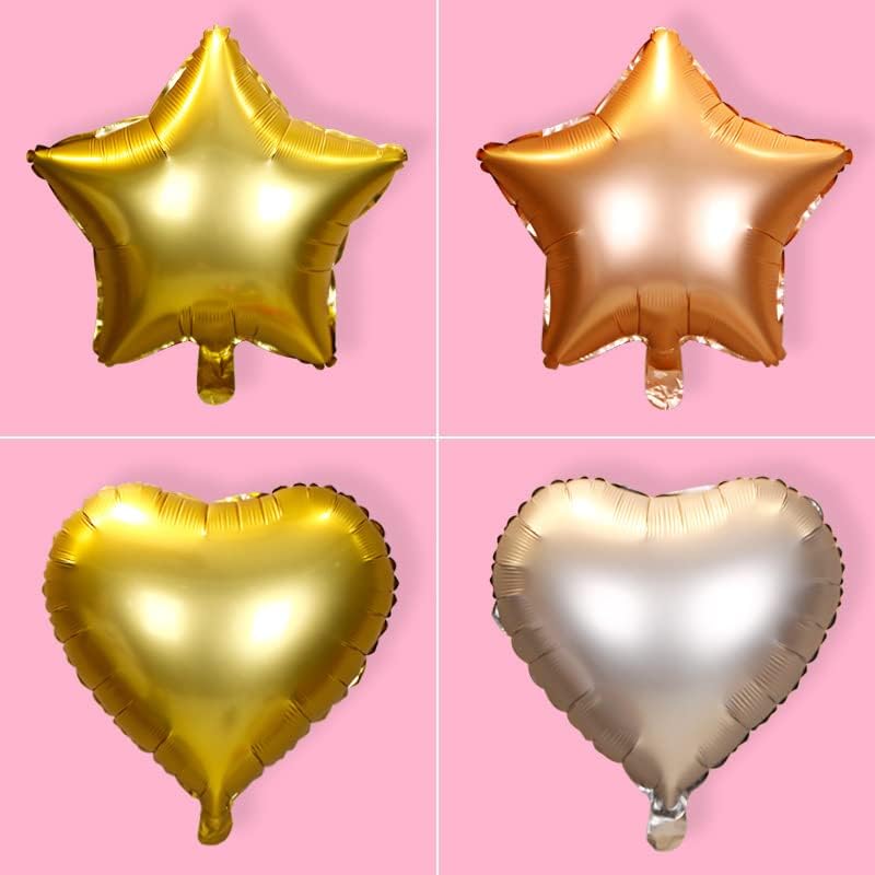 18 Filme de alumínio de 18 Matte Heart Balloons Confessões de casamento Party Party Party Festa ao ar livre