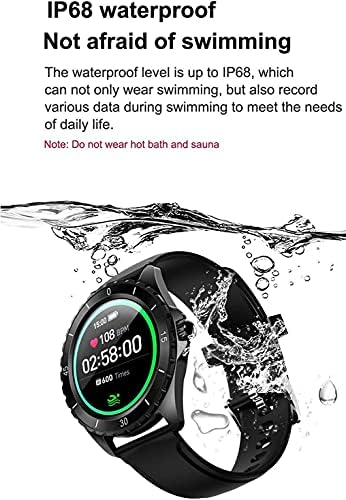 Smartwatch Smart Watch for Mulher Men Pedômetros para a freqüência cardíaca e a pressão arterial Monitor de pressão