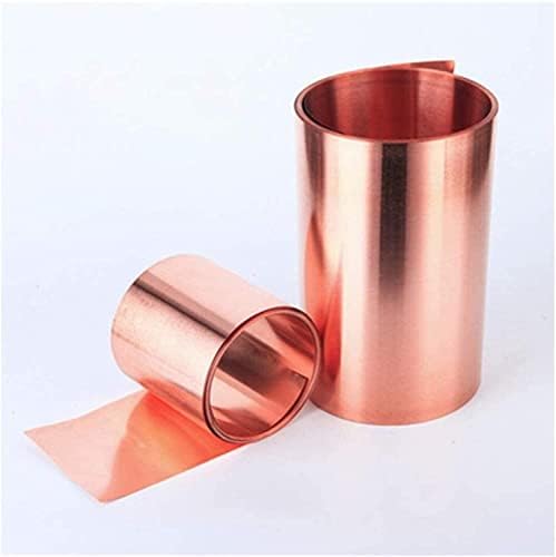 Placa de latão Nianxinn Colha de cobre Metal Metal Placa de papel alumínio Rolo de 99,9% Cu Faixa