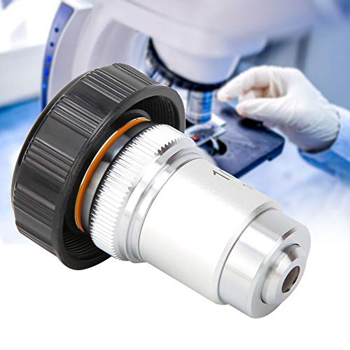 Lente de objeto de microscópio, profissional All Aço Lens de objetivos resistentes a aço para microscópios