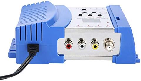 Digital RF Modulador de áudio Vídeo AV entradas em sinais de saída de RF e TV Conversor de TV AV RF, VHF