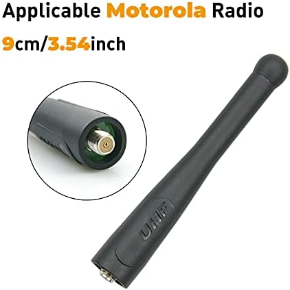 Antena de 2 pacote de 400MHz UHF 400-520MHz Antena compatível com Motorola XIR P8268 P8208 P8260 P6550
