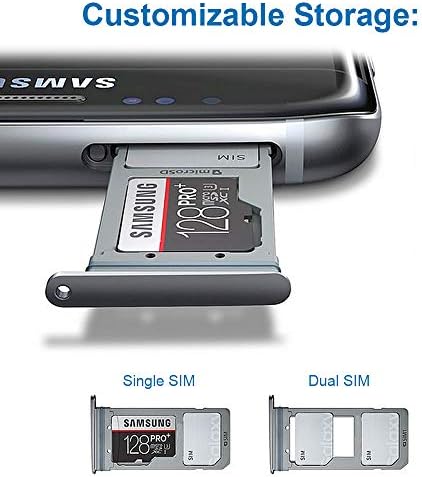 MMOBiel Dual SIM Card Slot Bandejas Substituição Compatível com Samsung Galaxy S10 / S10 Plus 2019