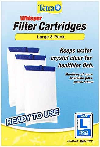 Tetra sussurro grande cartucho de filtro de aquário 3pk