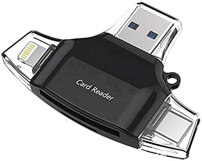 Boxwave gadget Smart Compatível com Dell Inspiron 15 3000 - AllReader SD Card Reader, MicroSD Card