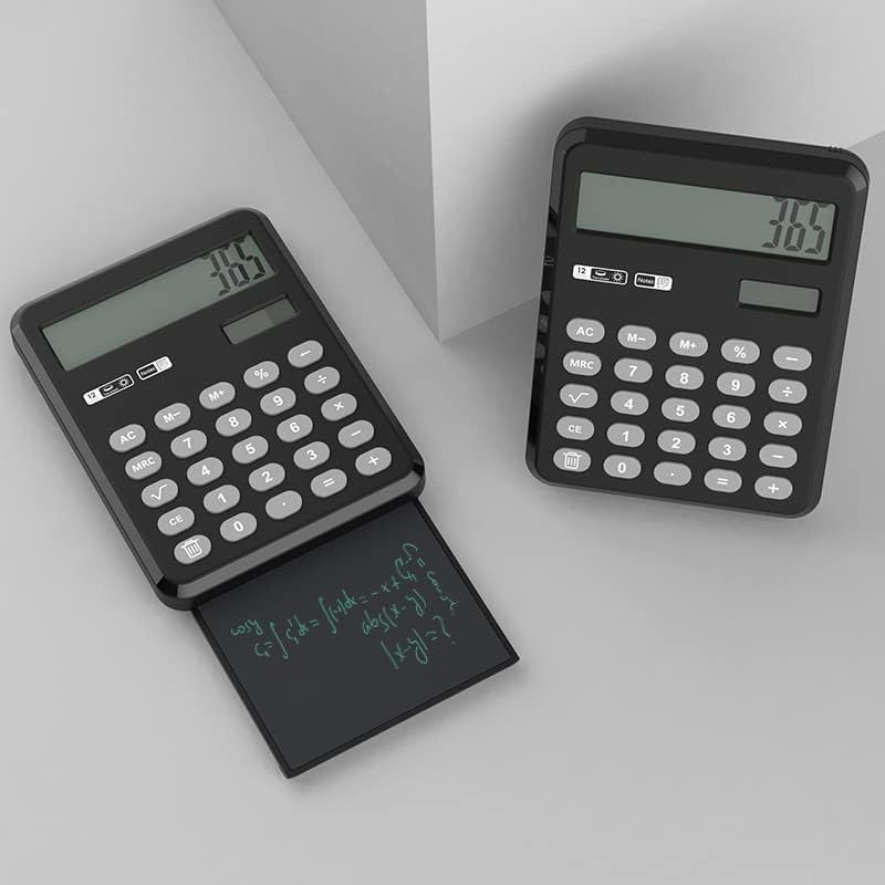 Calculadora de caligrafia de caligrafia de quul Pullação de 12 dígitos calculadora de alimentação solar de