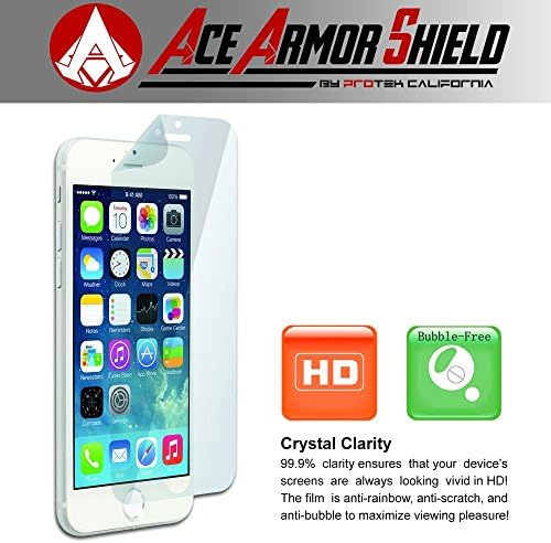 Protetor de tela resistente à blindagem da Ace Armour Shield para o Sharp Aquos Zeta com garantia de substituição de vida livre gratuita