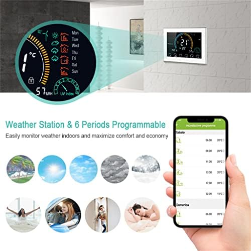 Yasez Smart Home Termostato Elétrico/Aquecimento de Água Aquecimento Home Controlador de Temperatura Trabalho