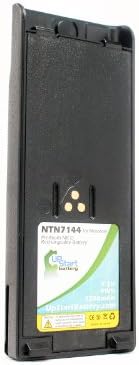 2x Pacote - Bateria Motorola MTS2000 com clipe - Substituição para Motorola NTN7144 Bateria de rádio bidirecional