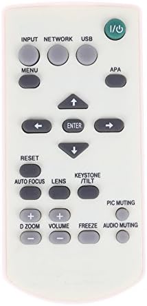 Controle remoto de projetor universal compatível com CLOB para projetor da Sony - Modelo: VPL -SW535EBPAC.
