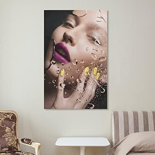 Posters Poster de salão de beleza Massagem a óleo essencial Beleza Relaxando Massagem facial Arte de parede de