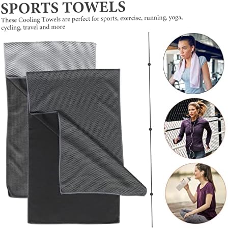 CLISPEED 20 PCs ostenta toalhas frias para toalhas de suor toalhas frias esportes toalhas de resfriamento