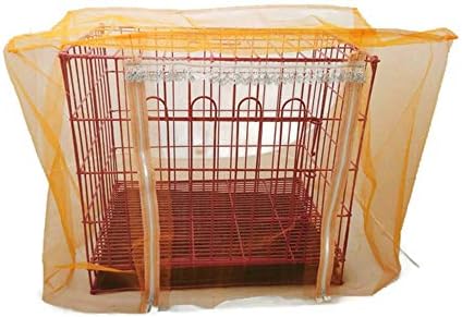 Aliceinter Pet Pet Indoor Crate Crague Playpen Capa de Capa de Mosquito Net