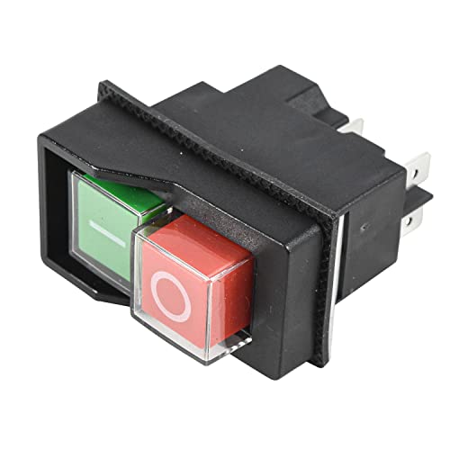 Switch magnético On-off HQRP 2-Pack compatível com Dewalt 5140135-94 DWE7490X DWE7491RS SAW,