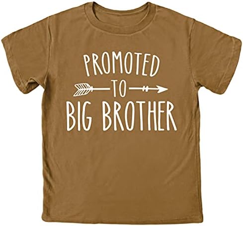 Promovido a Big Brother Arrow Irmão Camisa de anúncio para meninos Big Brother irmão Roupa