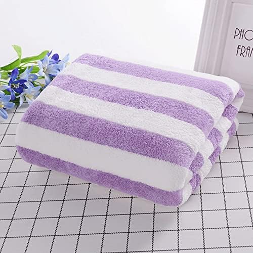 Czdyuf Adultos Toalha de banho absorvente de secagem rápida de toalha grossa