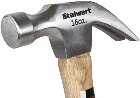 Hammer de 16 onças-Ferramenta Básica de Mão para DIY e Woodworking com alça anti-vibração de madeira