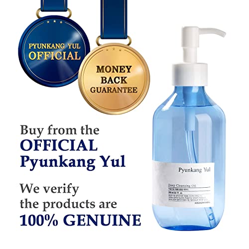 Óleo de limpeza profundo de Pyunkang Yul - Removedor de maquiagem Cleanser coreano para face - Forte hidratante