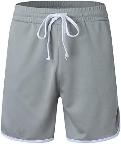 Xiaobu Treinamento Shorts Mens Canda elástica da cintura solta esportes de fitness shorts de bolso