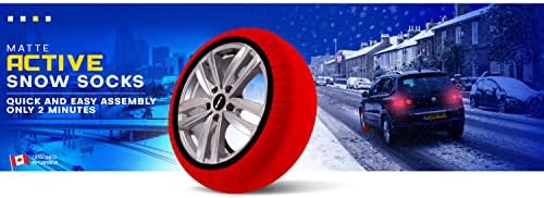 Meias de neve de pneus de carro premium para série de neve têxteis da série Extrapro de inverno para RAM