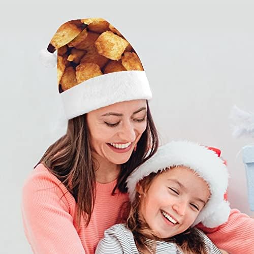 Tater Tott Christmas Hat personalizado Papai Noel Hat Decorações de Natal engraçadas