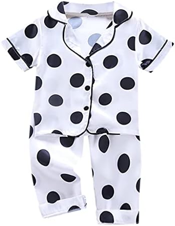 XBKPLO Girls Nightgown Roushet Set Solid Kids shorts meninos meninas menina para bebê Baby Sleepwear camisa Pijama